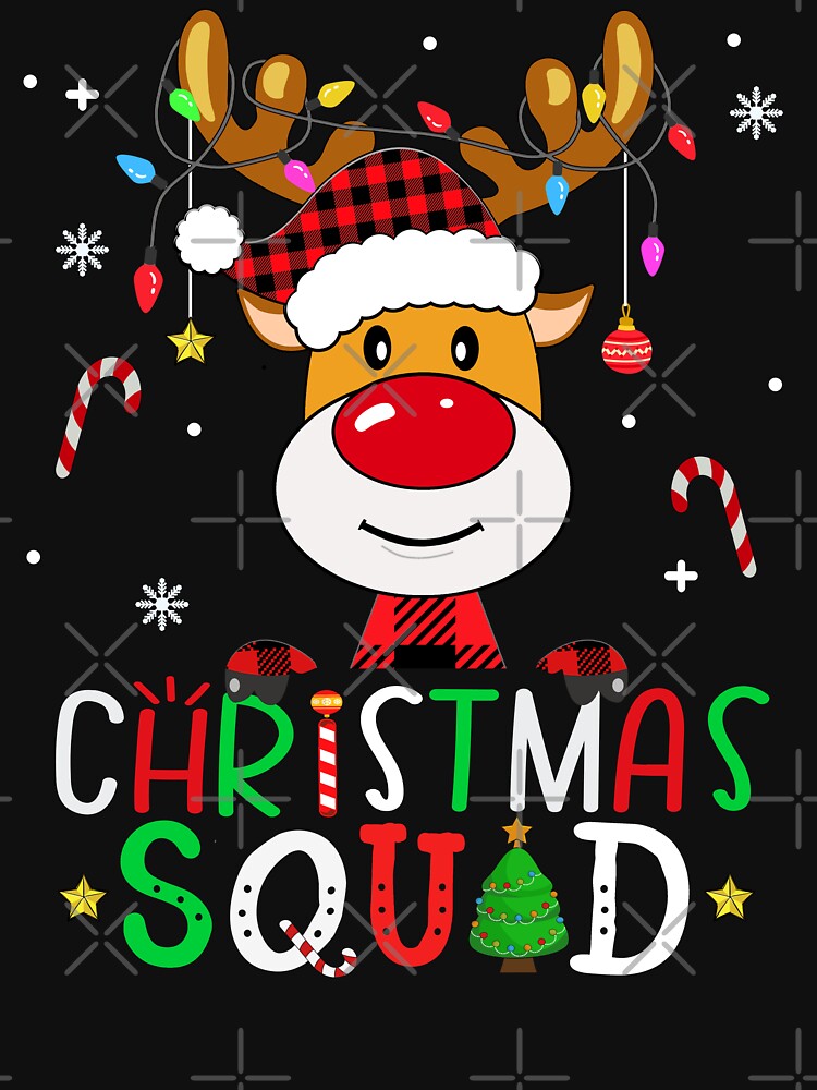 family christmas squad 2023 shirt , matching christmas pajama reindeer team shirt by ZAIN JAMAL