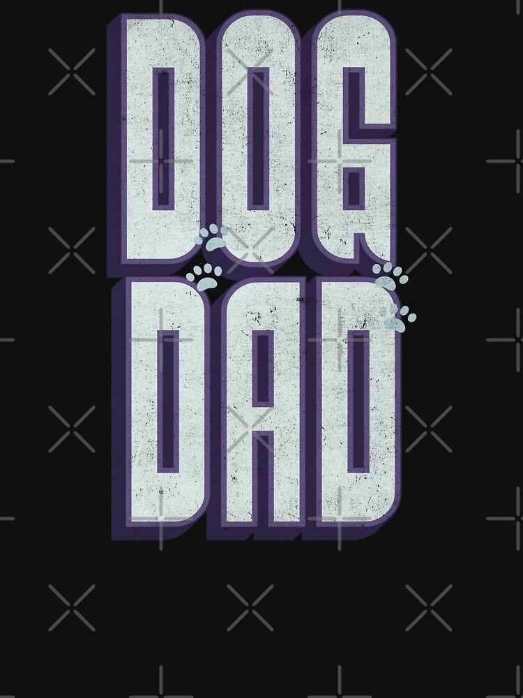Dog Dad - Vintage Style Puppy and Animal Lover Pet Parent by madtoyman T-Shirts, Hoodie, Sweatshirt (Image 3)