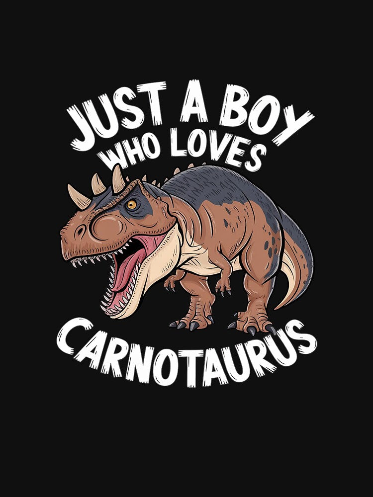 Just A Boy Who Loves Carnotaurus Dinosaur by MarkLeedsArt T-Shirts, Hoodie, Sweatshirt | BlankRebels.com (Image 3)