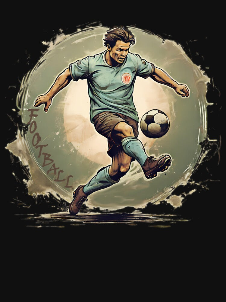 Vintage Football Logo by mrtraz T-Shirts, Hoodie, Sweatshirt | BlankRebels.com (Image 2)