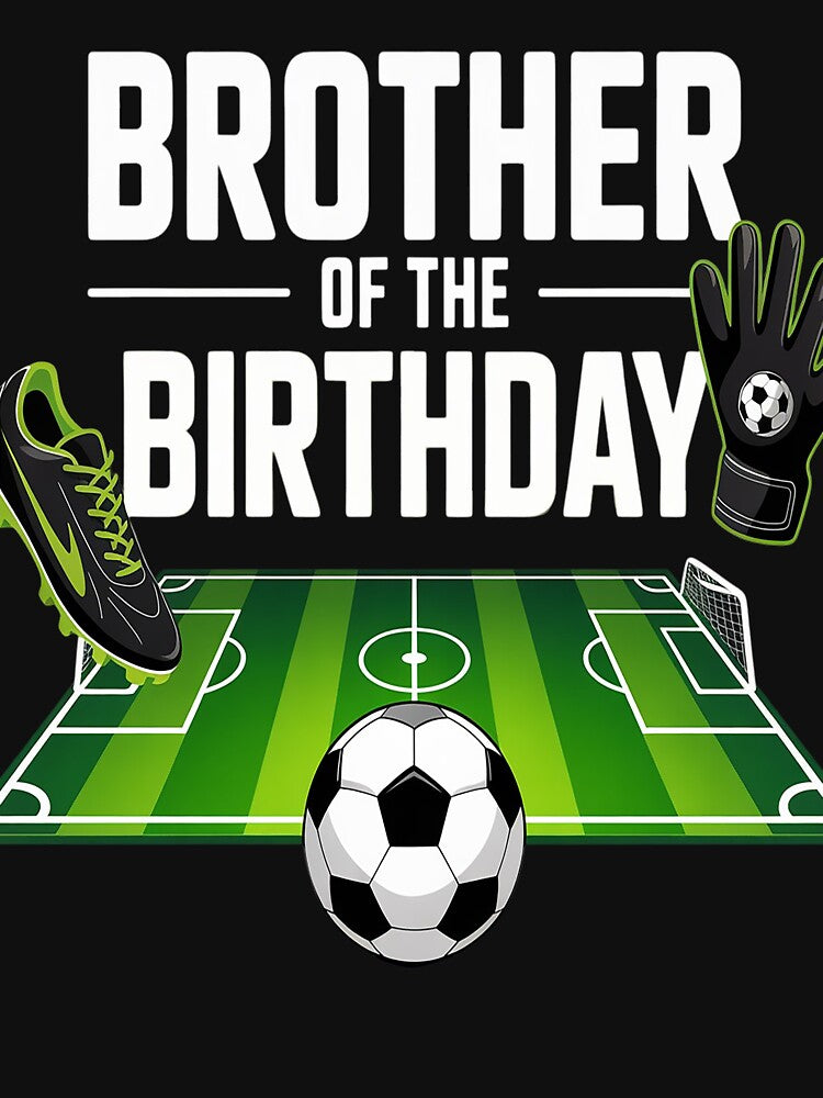 Brother of the Birthday Boy Soccer Sport Matching by orlodrake
