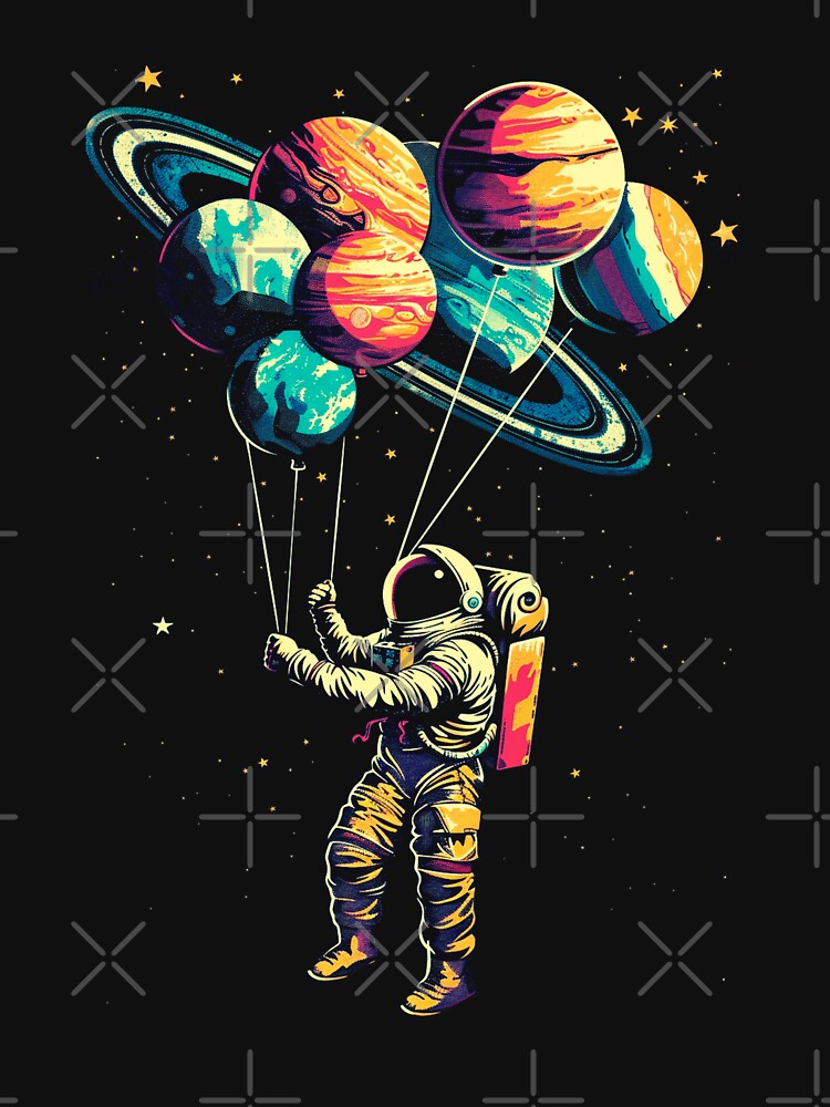 Astronaut Lost In Space by VintageRootsCa T-Shirts, Hoodie, Sweatshirt | BlankRebels.com (Image 3)
