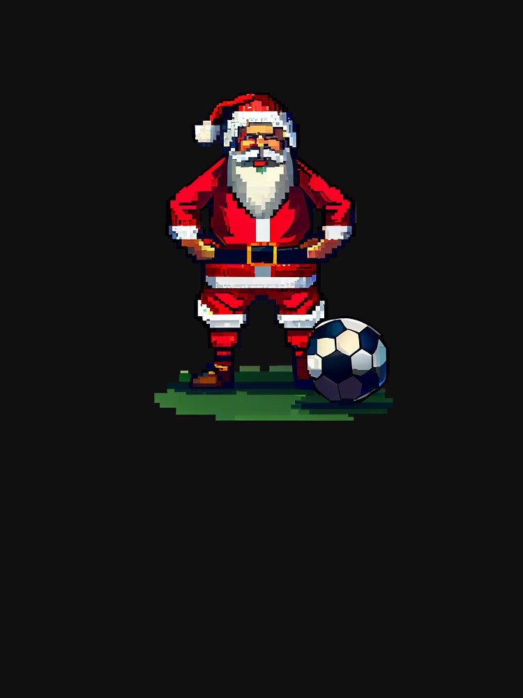 Santa with football ball. by Pixelarium T-Shirts, Hoodie, Sweatshirt | BlankRebels.com (Image 3)