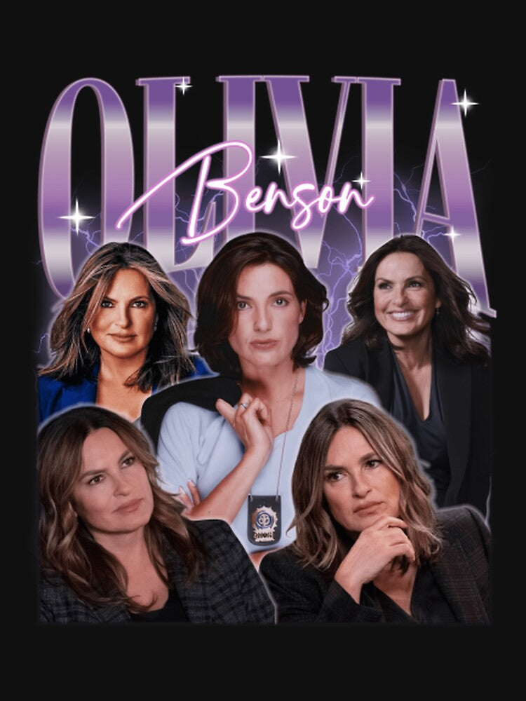 Olivia Benson Retro Collage T-Shirts, Hoodie, Sweatshirt