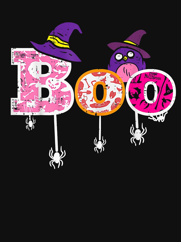 Boo Halloween Costume Spiders by Jonahjimenez T-Shirts, Hoodie, Sweatshirt | BlankRebels.com (Image 3)