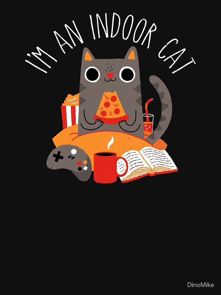 Indoor Cat by DinoMike T-Shirts, Hoodie, Sweatshirt | BlankRebels.com (Image 3)