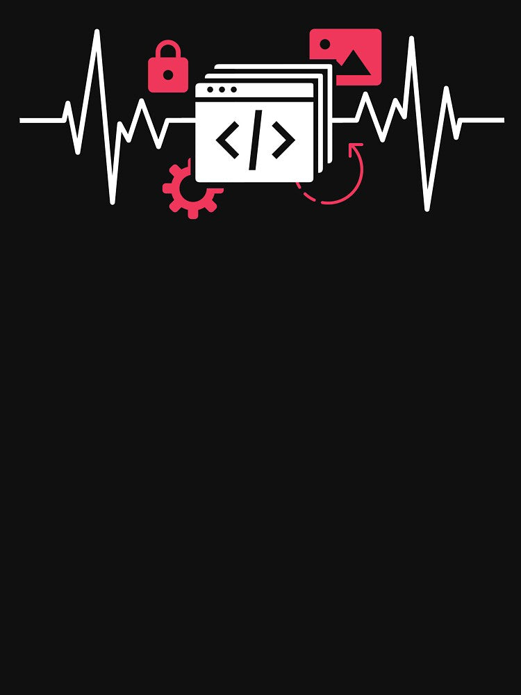 Proud Web Developer Heartbeat Life by livegood T-Shirts, Hoodie, Sweatshirt | BlankRebels.com (Image 3)