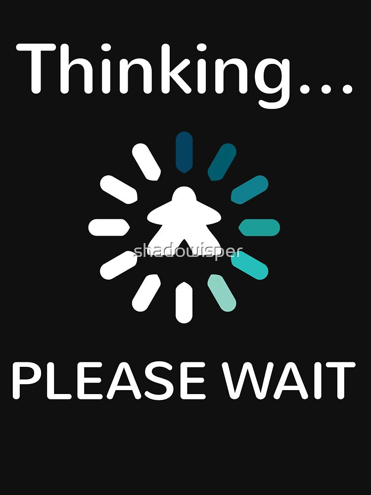 Analysis Paralysis Blue Meeple Thinking by shadowisper T-Shirts, Hoodie, Sweatshirt | BlankRebels.com (Image 3)