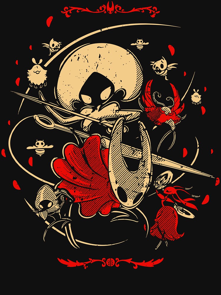Hollow Knight Silksong Retro by mcgary-haven T-Shirts, Hoodie, Sweatshirt | BlankRebels.com (Image 3)