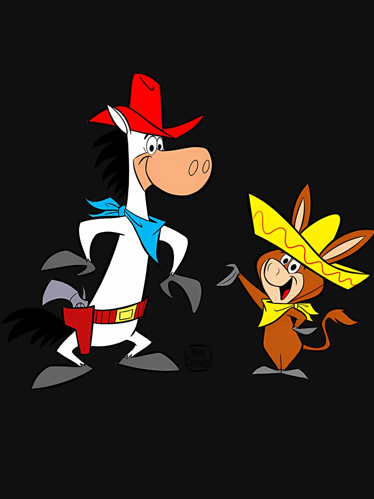 Quick Draw Mcgraw And Baba Looey In Color by ElsaScheffl