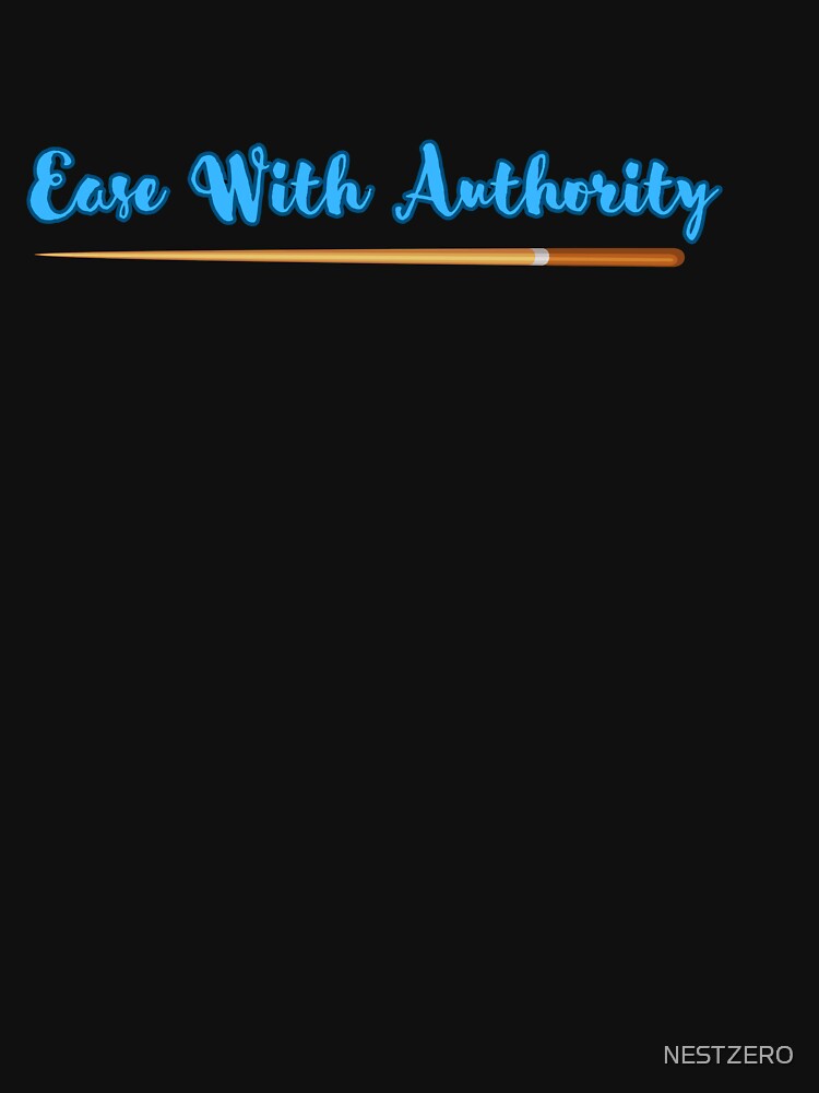 Ease With Authority – Minimal Confidence Typography Design by NESTZERO T-Shirts, Hoodie, Sweatshirt (Image 3)
