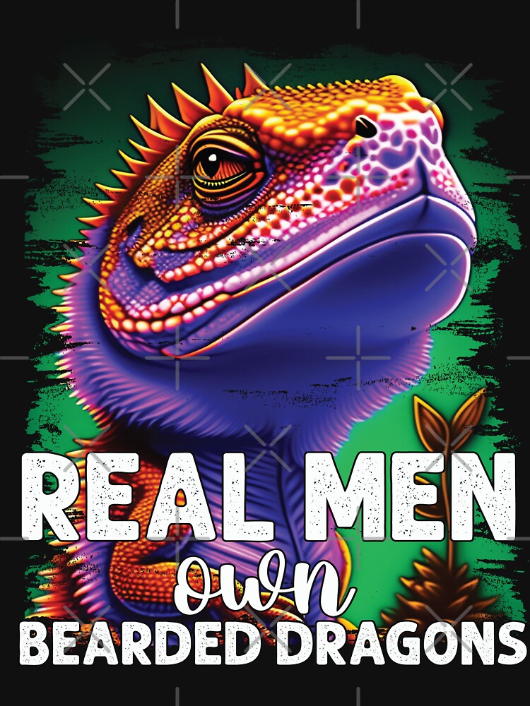 Real men own bearded dragons funny lizard lover by Trendy Valley T-Shirts, Hoodie, Sweatshirt | BlankRebels.com (Image 3)