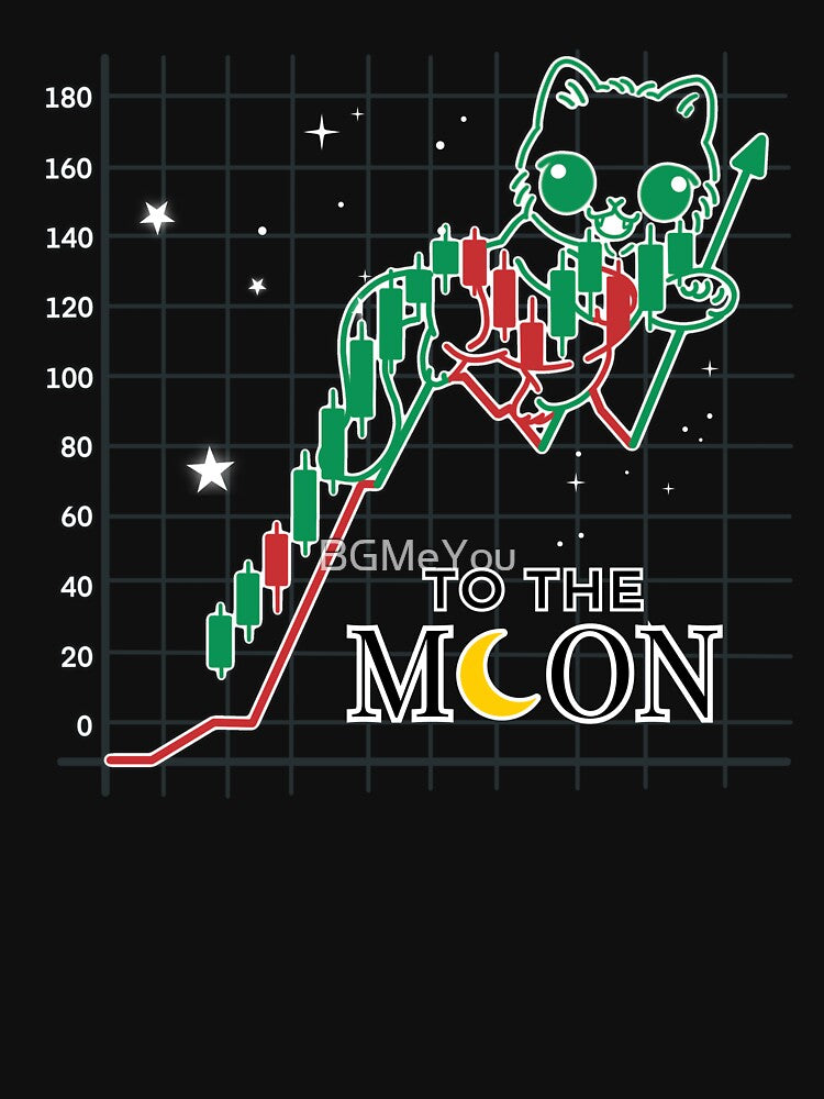 To The Moon Cat – Bull Market Chibi Style for Traders by BGMeYou T-Shirts, Hoodie, Sweatshirt | BlankRebels.com (Image 3)