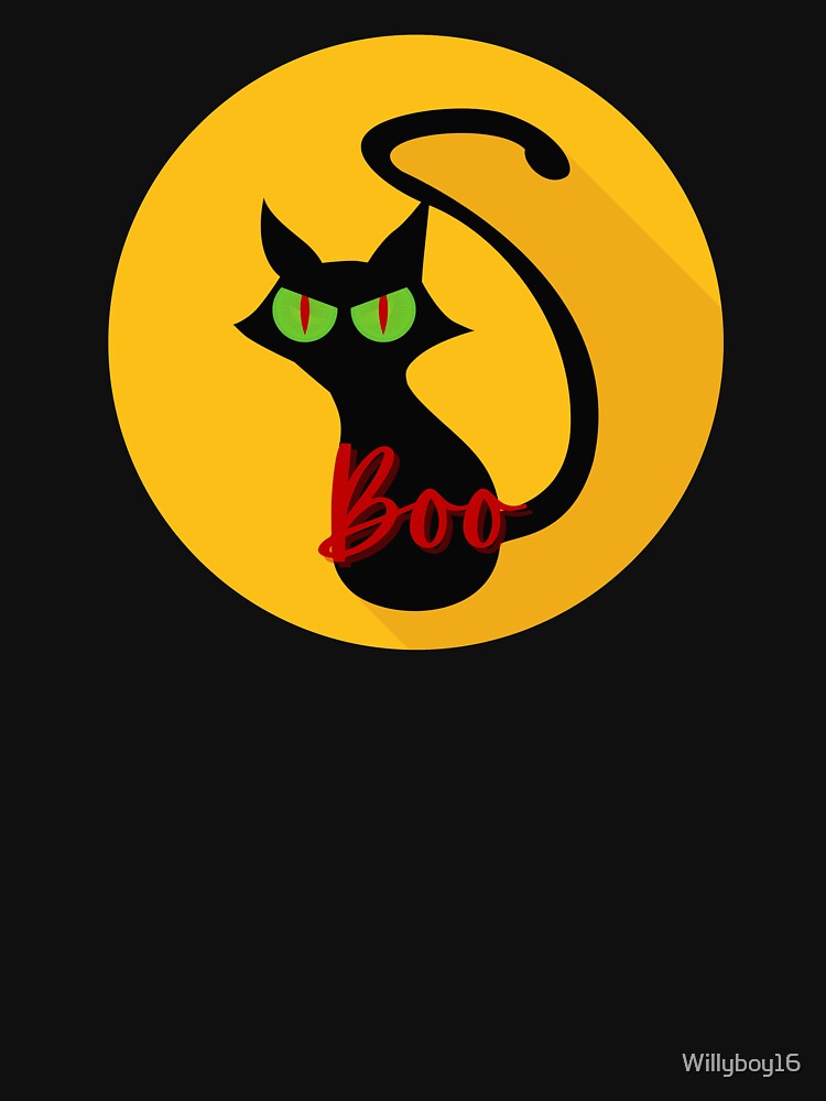 Boo Cat Halloween 3 by Willyboy16 T-Shirts, Hoodie, Sweatshirt | BlankRebels.com (Image 3)