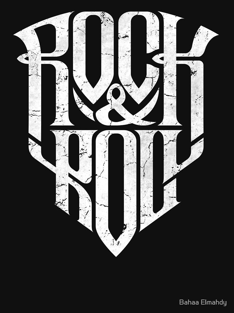 Rock And Roll, I Love Rock & Roll Music, Rock and Roll Music Gifts T-Shirt by belmahdy Hoodie, Sweatshirt (Image 3)