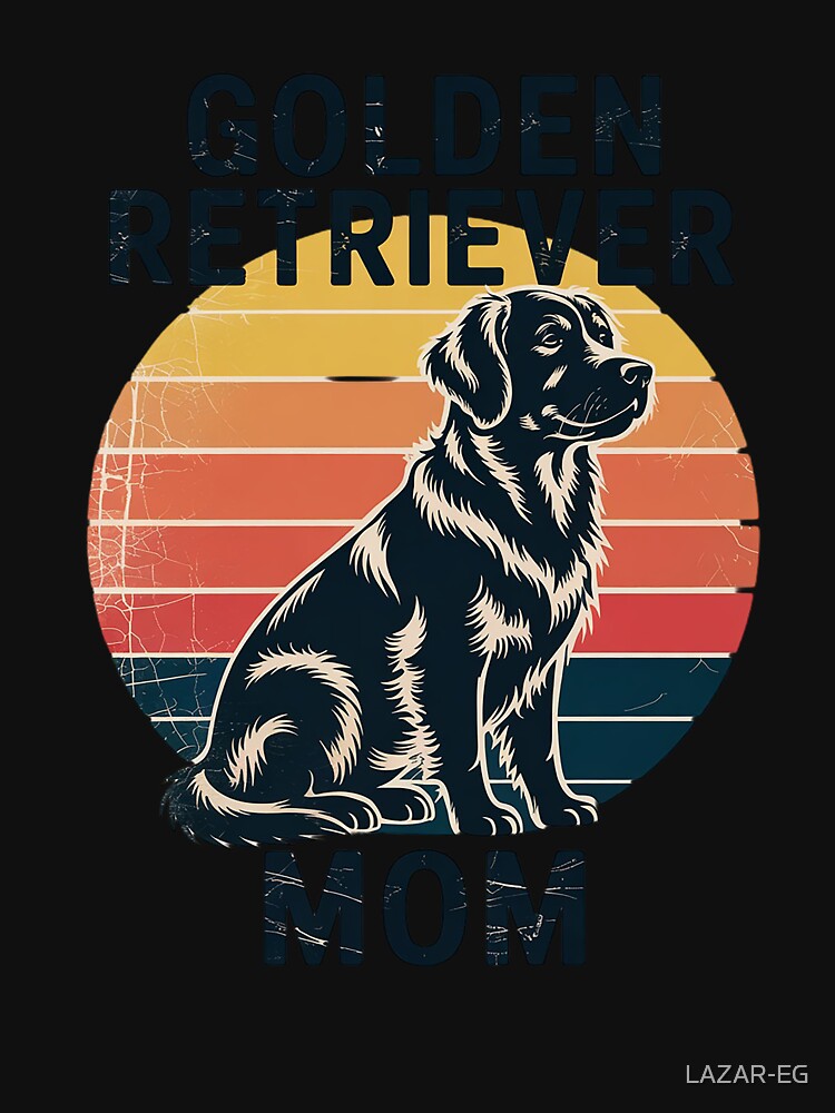 Dog Golden Retriever Mom - Golden Retriever Mom by LAZAR-EG T-Shirts, Hoodie, Sweatshirt | BlankRebels.com (Image 3)