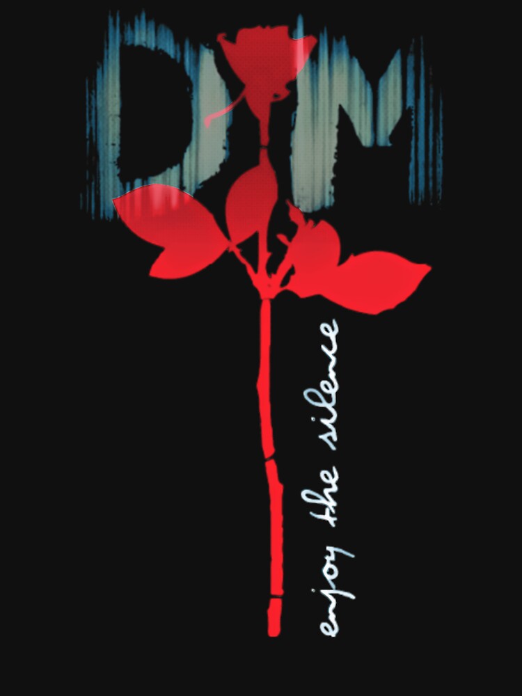Depeche Mode Enjoy Silence Rose Retro Music Art T-Shirts, Hoodie, Sweatshirt