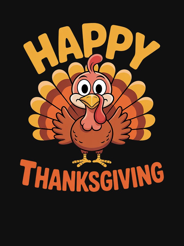 Happy Thanksgiving Men Women Kids Family Turkey Day by joyouartArt T-Shirts, Hoodie, Sweatshirt | BlankRebels.com (Image 3)