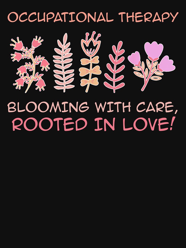 Occupational Therapy Valentine Lover by Huois4 T-Shirts, Hoodie, Sweatshirt | BlankRebels.com (Image 3)