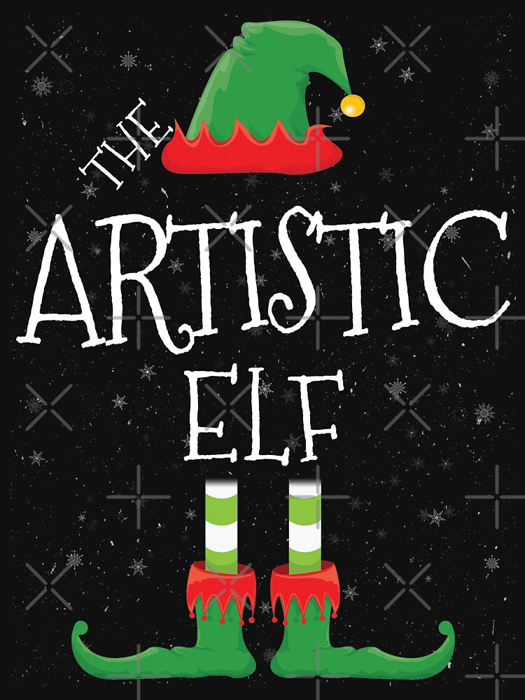 Artistic Elf Family Matching Christmas Group Funny Gift by DavisHasari T-Shirts, Hoodie, Sweatshirt (Image 3)