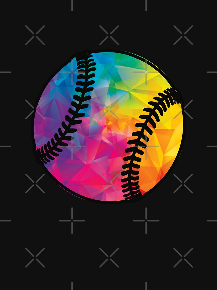 Geometric Softball Cool Shape Low Poly Softball Gifts by ferdaousseshop T-Shirts, Hoodie, Sweatshirt (Image 3)