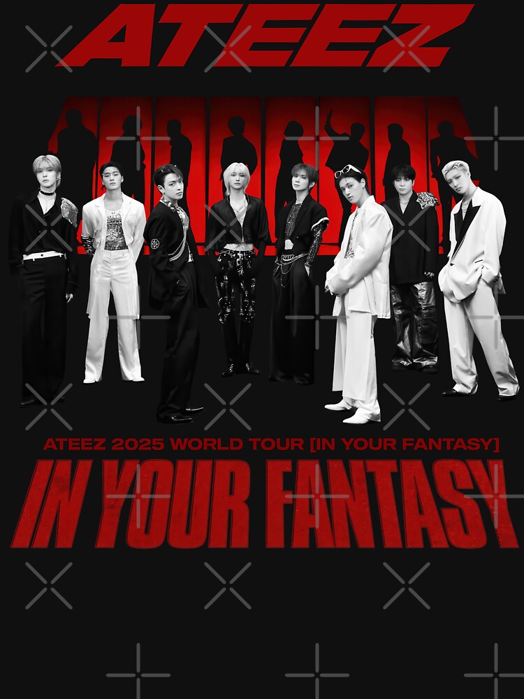 Ateez 2025 World Tour Vintage by didiershreves T-Shirts, Hoodie, Sweatshirt | BlankRebels.com (Image 3)