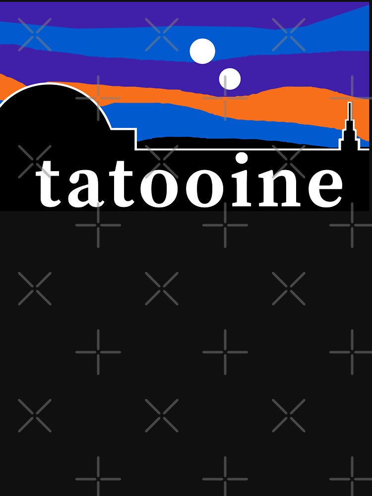 Tatooine - Retro Pop Culture Design by Adonalyn T-Shirts, Hoodie, Sweatshirt | BlankRebels.com (Image 3)