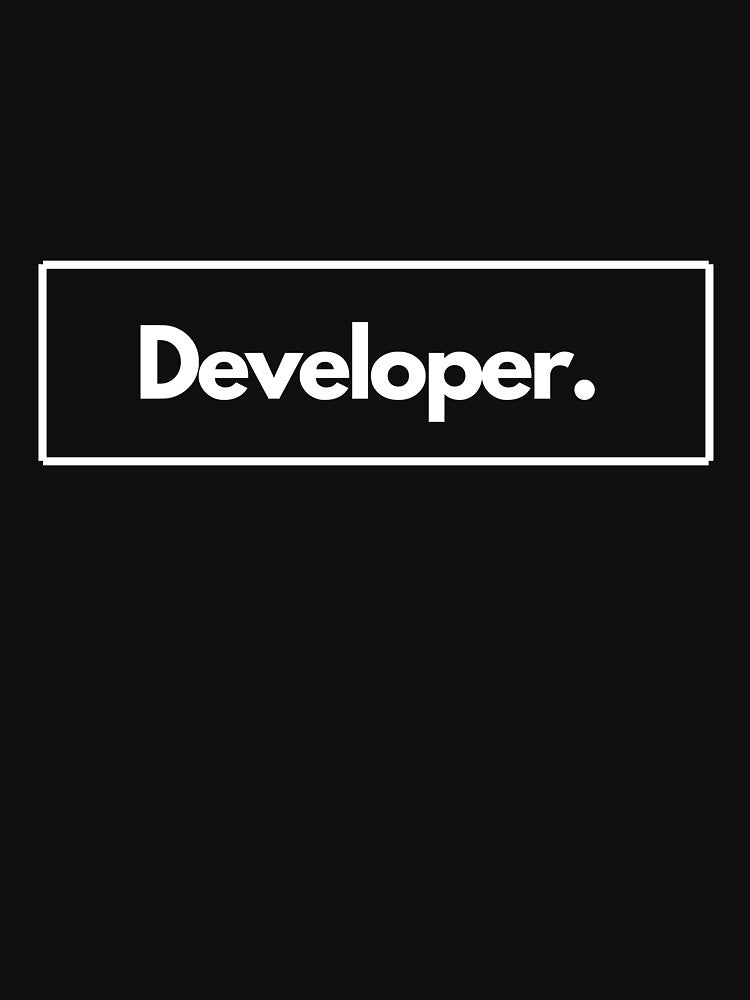 Developer. by BalfrogClothing T-Shirts, Hoodie, Sweatshirt | BlankRebels.com (Image 3)