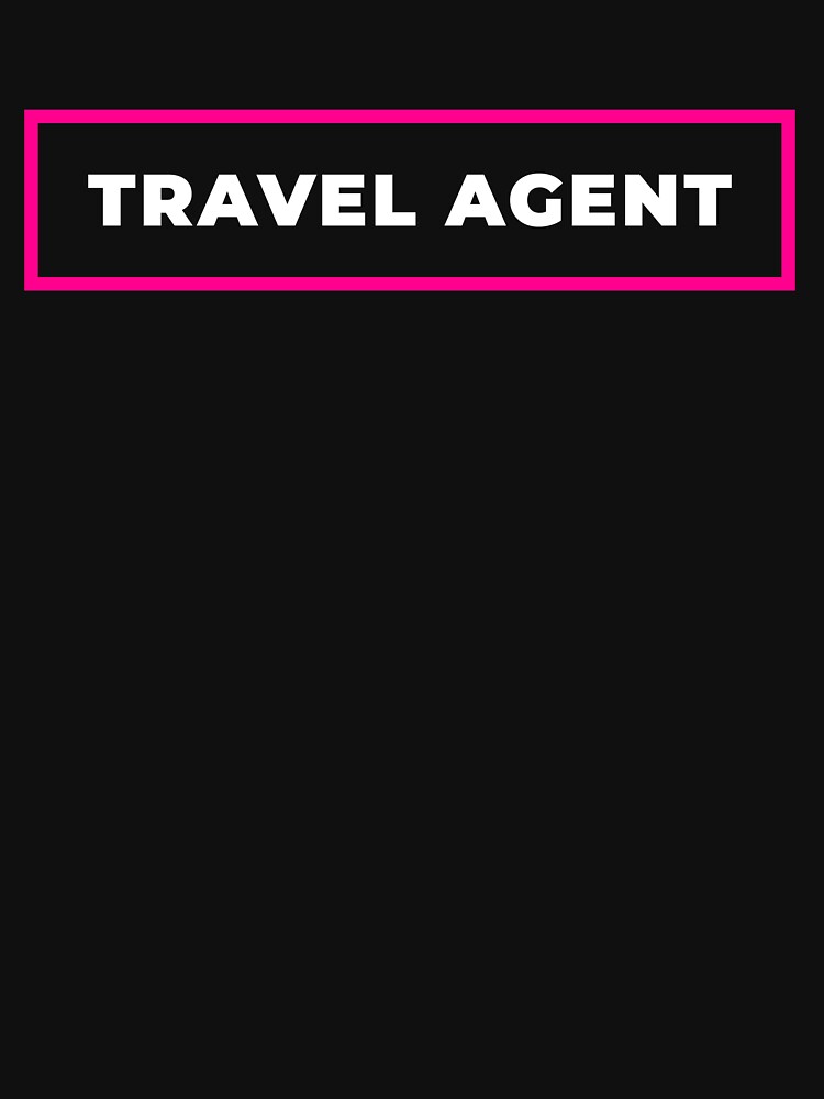 Travel agent red frame by SVPOD T-Shirts, Hoodie, Sweatshirt | BlankRebels.com (Image 3)