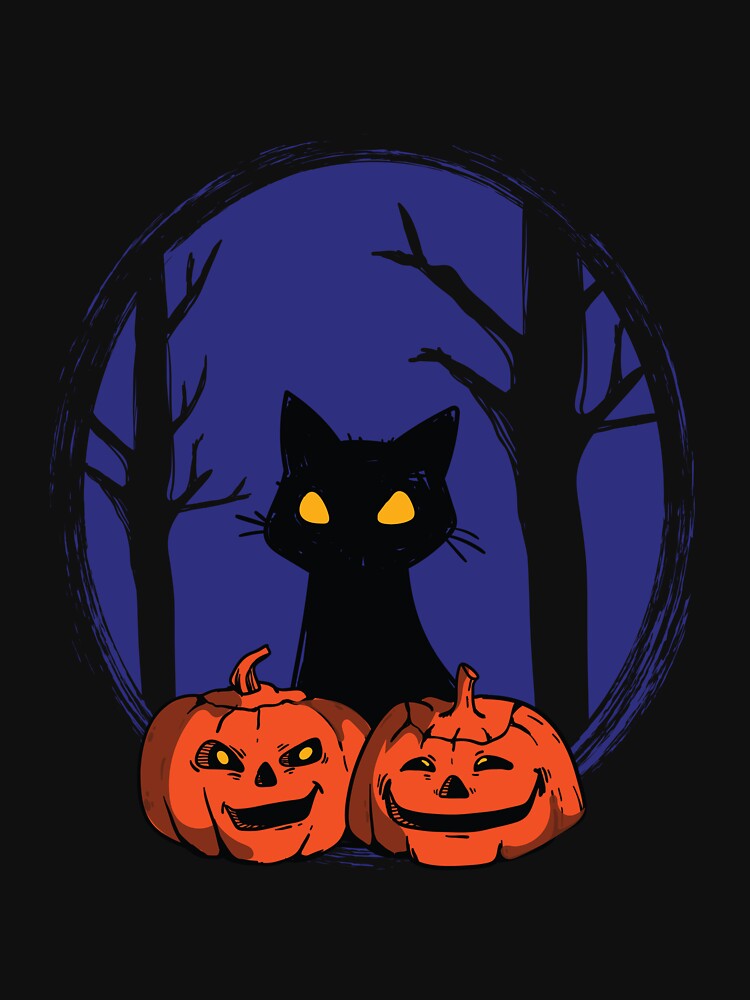 Cat Halloween pumpkins by Marwan89 T-Shirts, Hoodie, Sweatshirt | BlankRebels.com (Image 3)