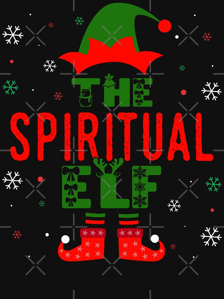 Family Christmas Matching Squad Outfit Elf Funny Spiritual by artworkbyrihen T-Shirts, Hoodie, Sweatshirt (Image 3)