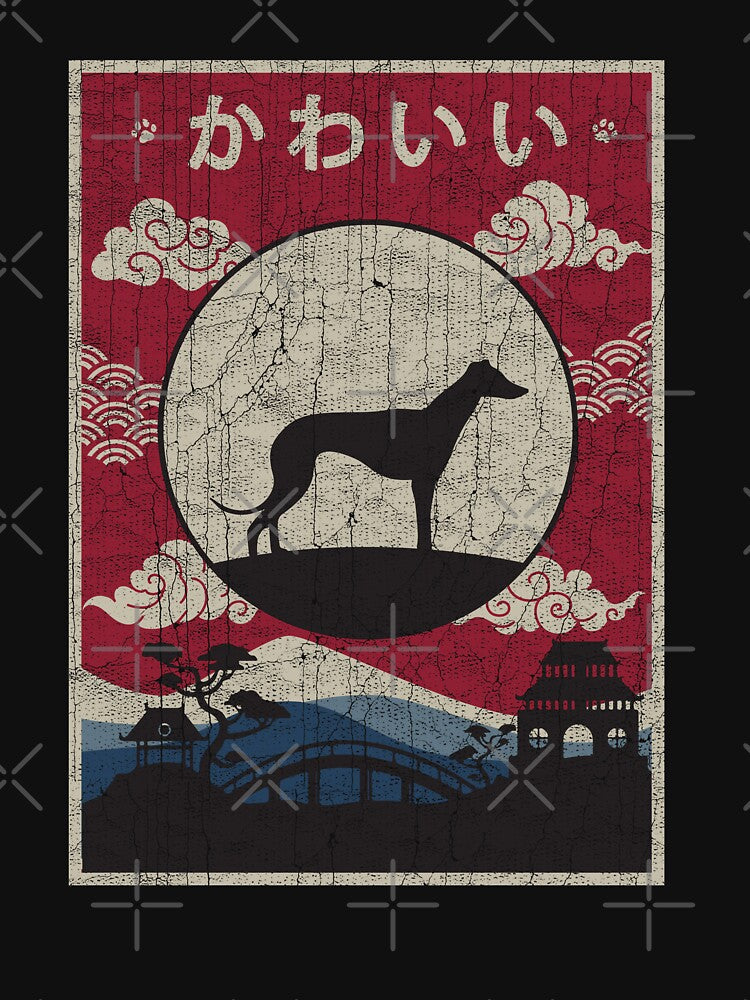 Japanese Greyhound Kawaii by rafaeltto T-Shirts, Hoodie, Sweatshirt | BlankRebels.com (Image 3)