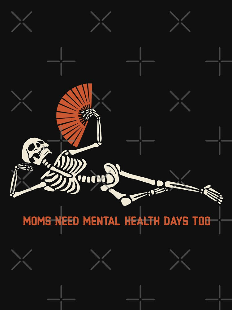 Moms Need Mental Health Days Too by Winter--Flowers T-Shirts, Hoodie, Sweatshirt | BlankRebels.com (Image 3)
