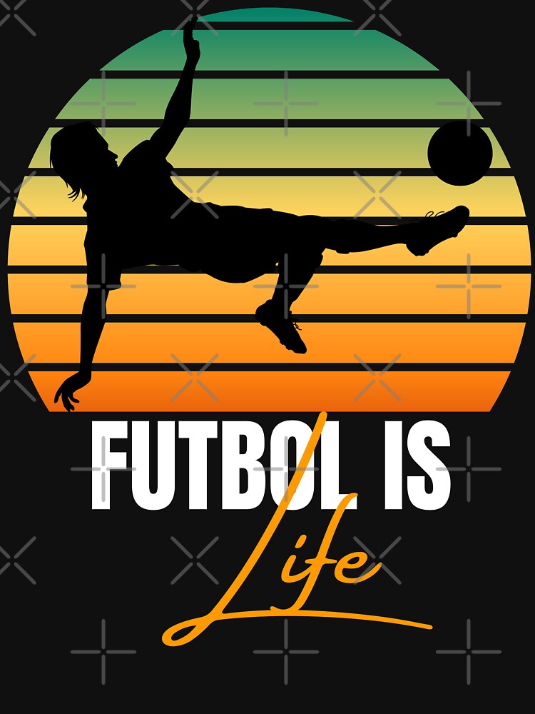 Futbol is life, gifts for soccer players, gifts for football players by llon