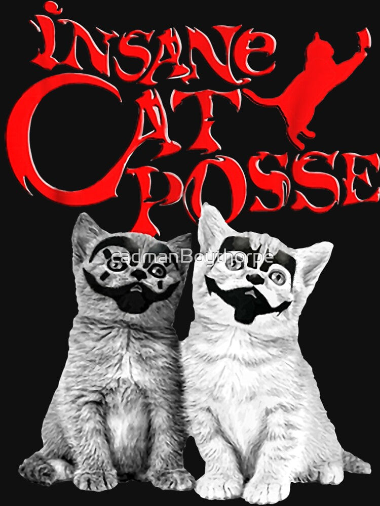 Insane Cat Posse Halloween by cadmanBoythorpe T-Shirts, Hoodie, Sweatshirt | BlankRebels.com (Image 3)