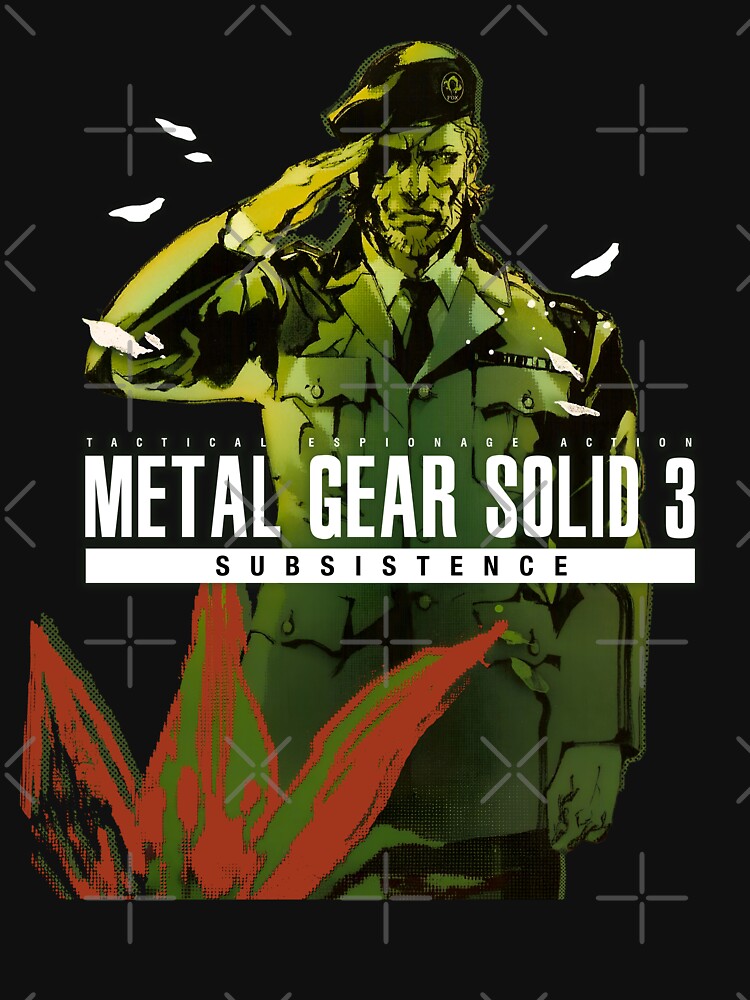 MGS 3 - Metal Gear Solid - Snake Eater - Subsistence by Vincent Strauss T-Shirts, Hoodie, Sweatshirt (Image 3)