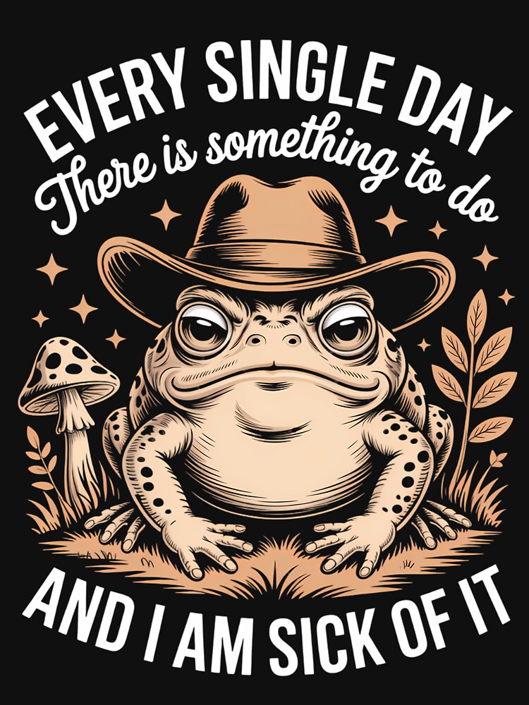 Funny Frog Meme by RipleMalphite T-Shirts, Hoodie, Sweatshirt | BlankRebels.com (Image 3)