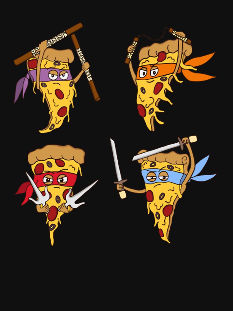 Ninja Pizza Team by TED-DESIGN T-Shirts, Hoodie, Sweatshirt | BlankRebels.com (Image 3)