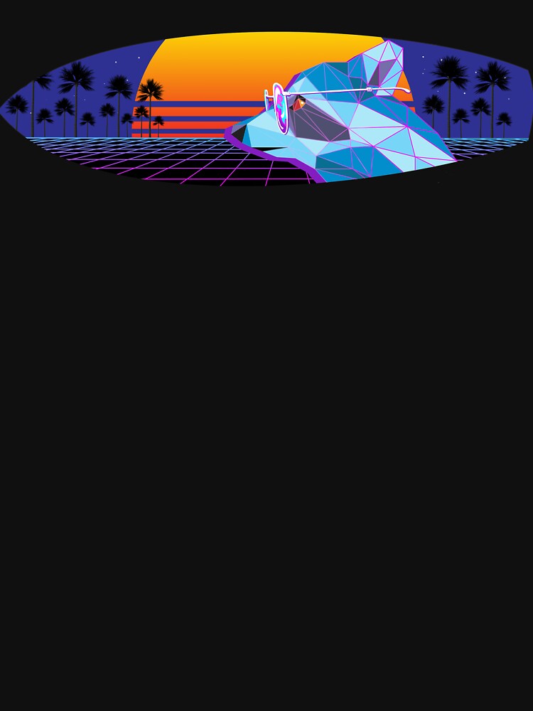 Vaporwave Raccoon Board by chrissywg T-Shirts, Hoodie, Sweatshirt | BlankRebels.com (Image 3)