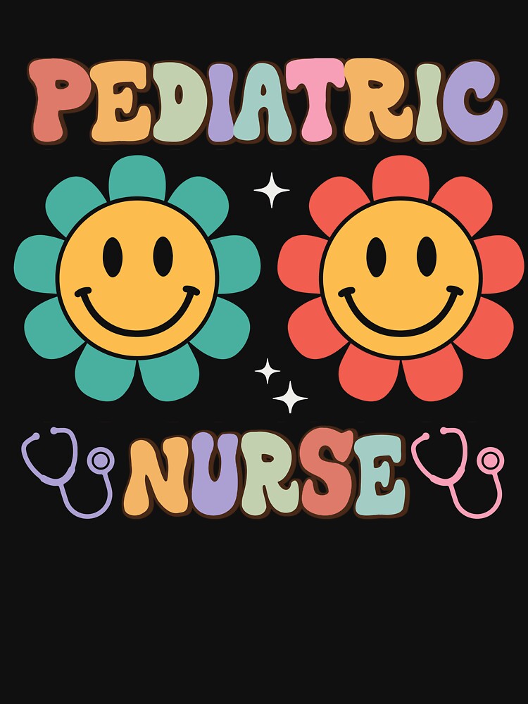 Pediatric Nurse Cute Future Nurse Nursing School Nurse Retro by ZANNIX T-Shirts, Hoodie, Sweatshirt (Image 3)