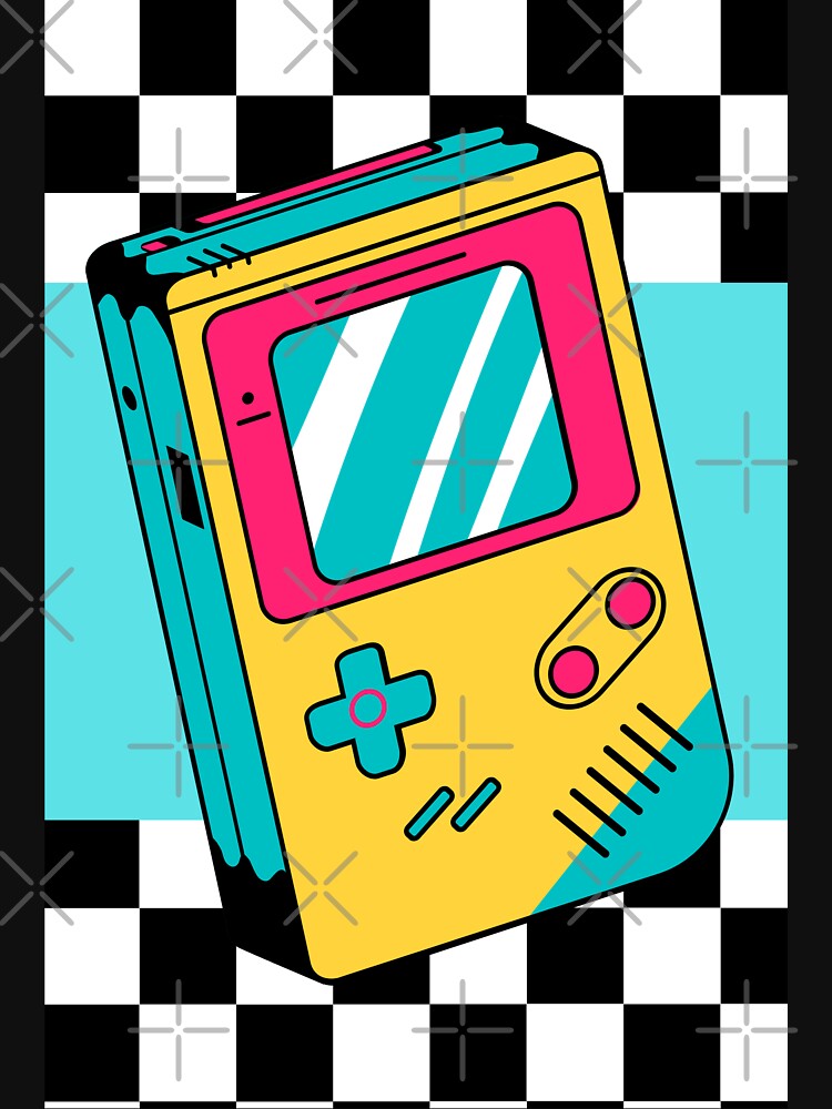 Retro Inspired Handheld Game Console by TotallyRetroArt T-Shirts, Hoodie, Sweatshirt | BlankRebels.com (Image 3)