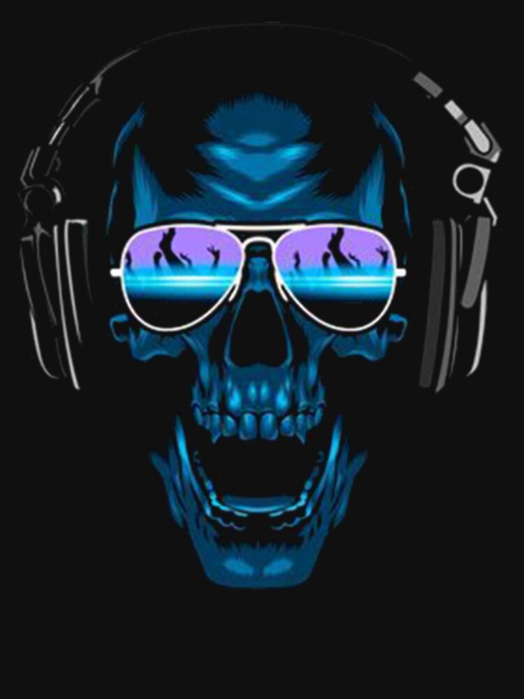 Dj Music Skull by sachinakalanka T-Shirts, Hoodie, Sweatshirt | BlankRebels.com (Image 3)