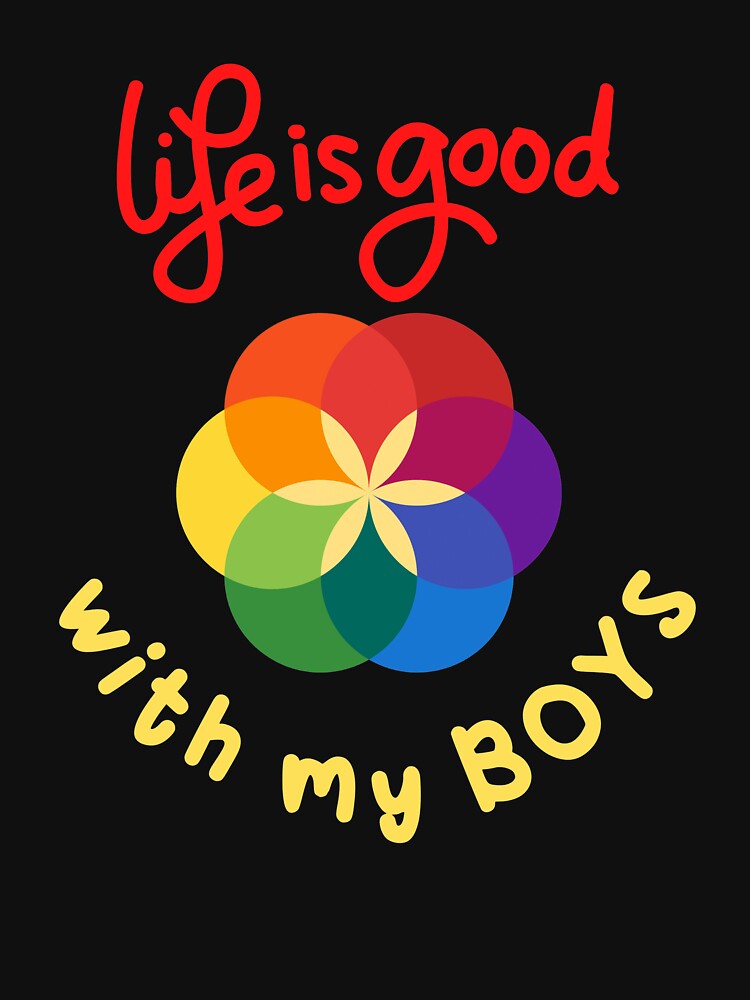 Life is better with my Boys Nice gift parents T-shirt by lhousshop Hoodie, Sweatshirt | BlankRebels.com (Image 3)