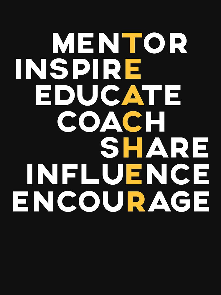 Teacher Inspirational Quote Teaching Slogan Wisdom by sillyquestions T-Shirts, Hoodie, Sweatshirt | BlankRebels.com (Image 3)