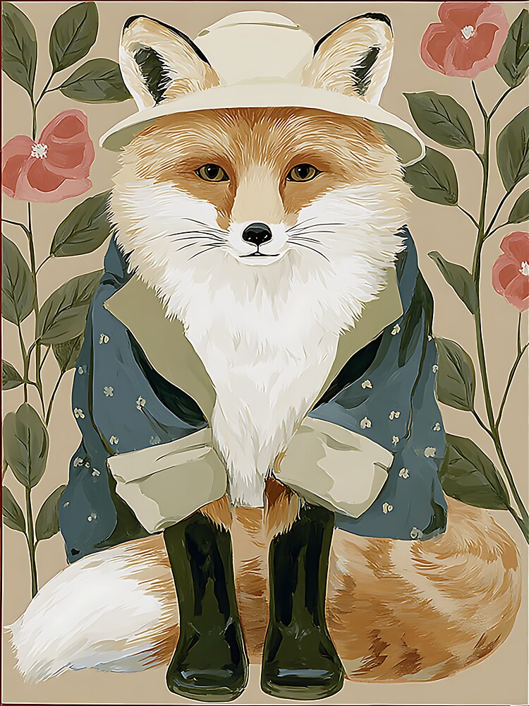 The Cozy Cottagecore Fox by bapupa T-Shirts, Hoodie, Sweatshirt | BlankRebels.com (Image 3)