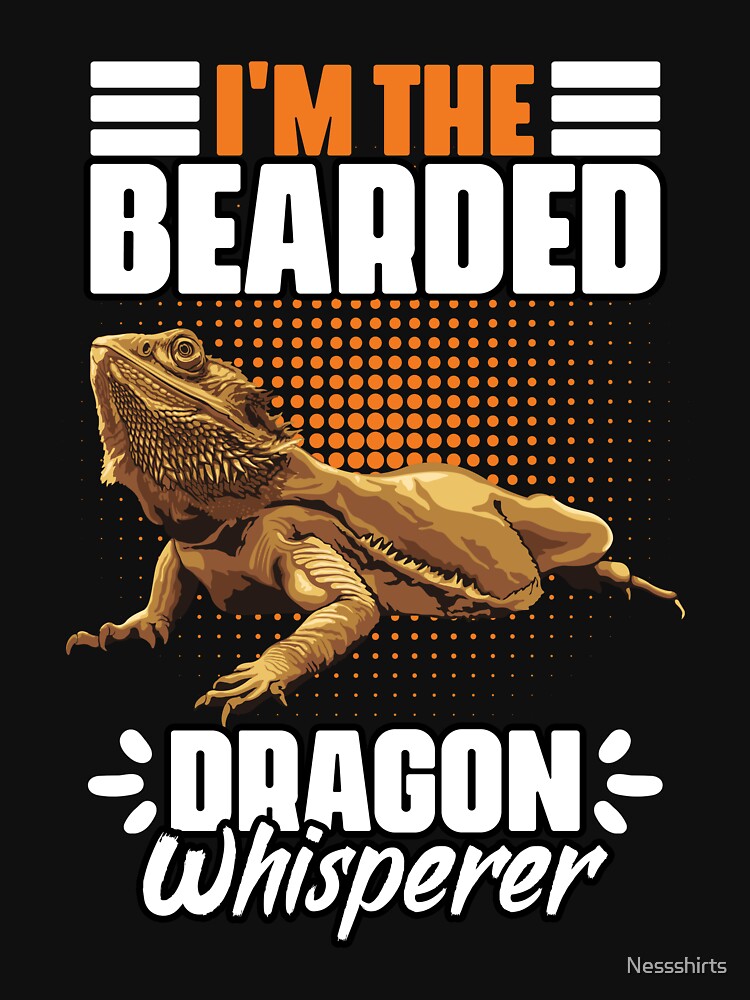 Bearded Dragon Whisperer Funny Reptile Pet Humor Lizard Fans by Nessshirts T-Shirts, Hoodie, Sweatshirt (Image 3)