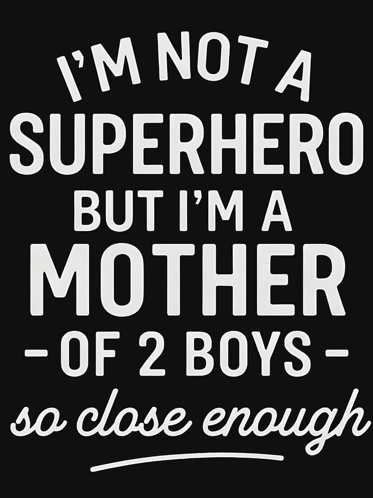 Mom of 2 boys Funny For Mother's Birthday Mother's Day by hemagamo T-Shirts, Hoodie, Sweatshirt | BlankRebels.com (Image 3)