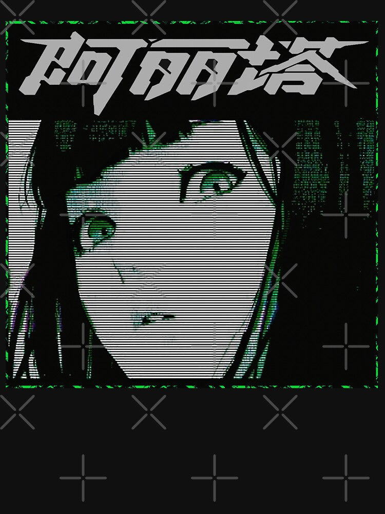 Vaporwave Cyberpunk Japanese Anime Style Girl by OWLvision33 T-Shirts, Hoodie, Sweatshirt | BlankRebels.com (Image 3)