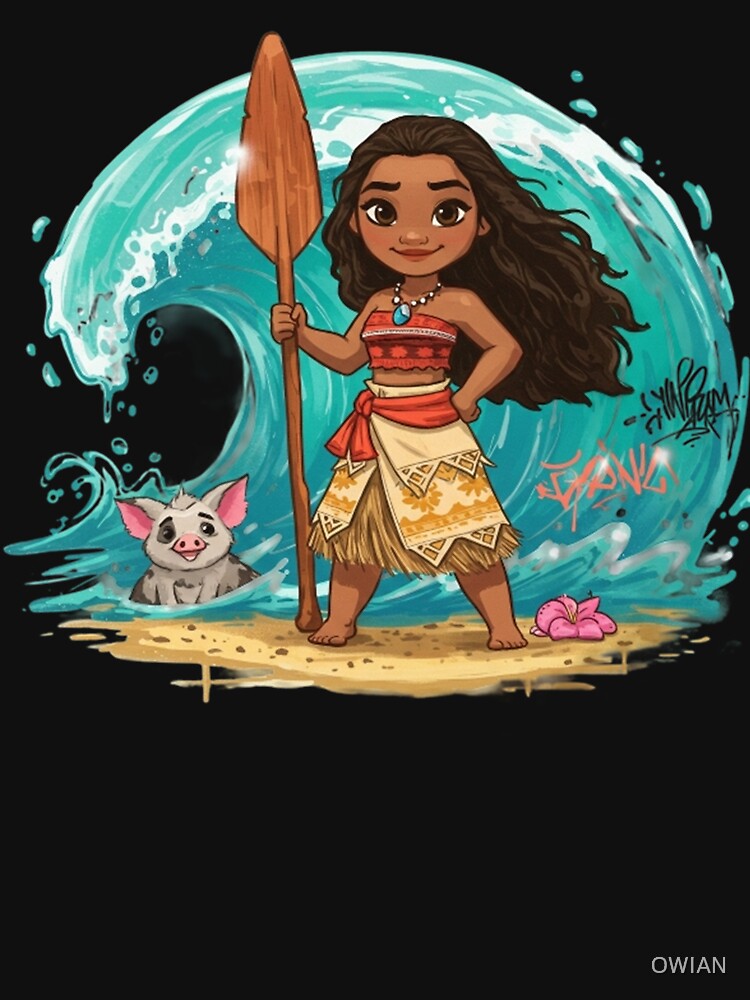 Moana Inspired Ocean Adventure Art by OWIAN T-Shirts, Hoodie, Sweatshirt | BlankRebels.com (Image 3)