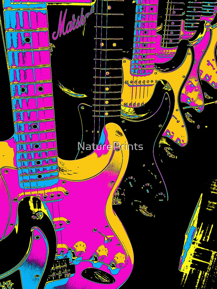 Guitar Row - Musical Instruments by NaturePrints T-Shirts, Hoodie, Sweatshirt | BlankRebels.com (Image 3)